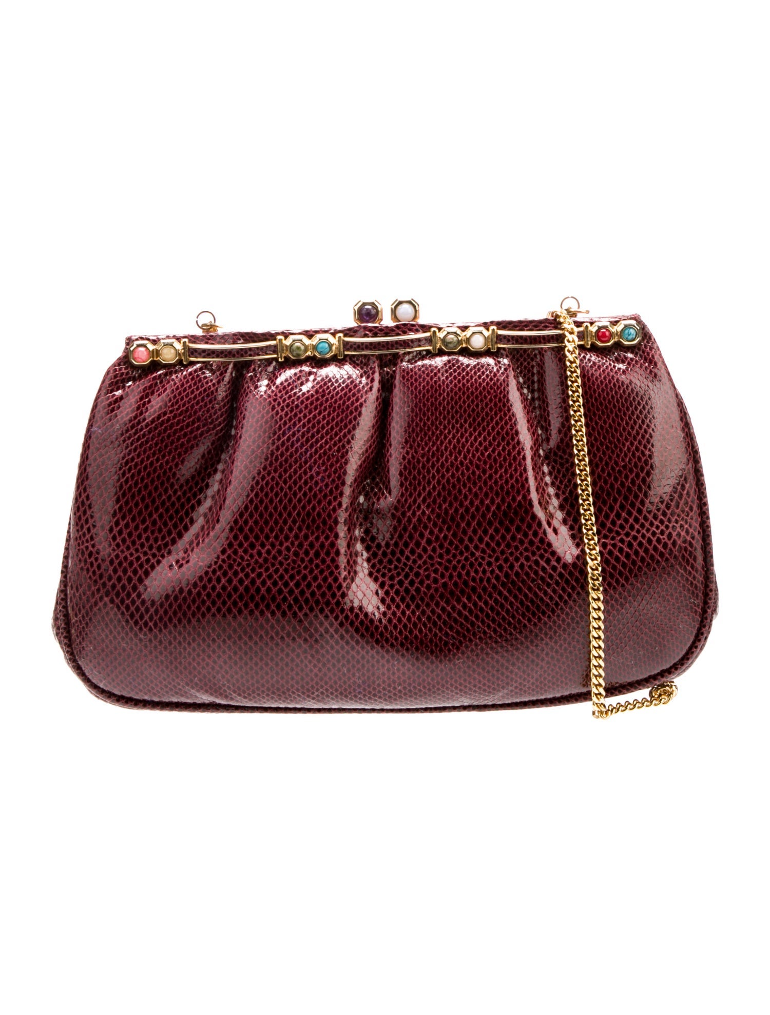 Mark Cross Leather Shoulder Bag