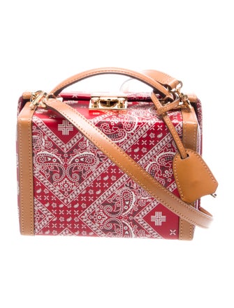 Mark Cross Leather Top Handle Bag