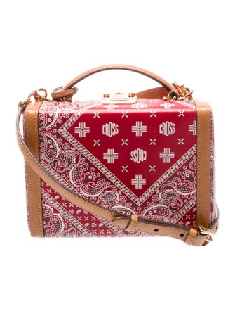 Mark Cross Leather Top Handle Bag