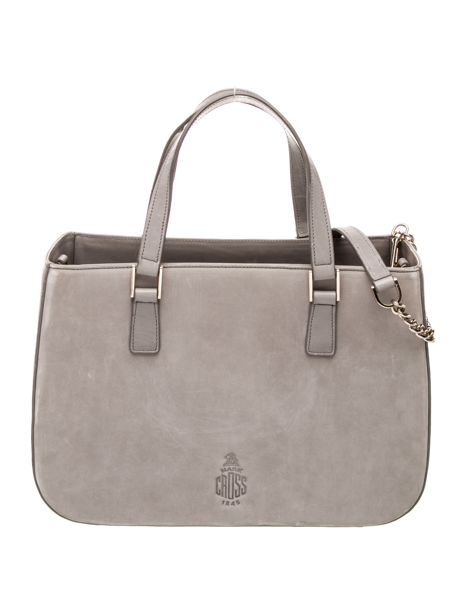 Mark Cross Leather Top Handle Bag