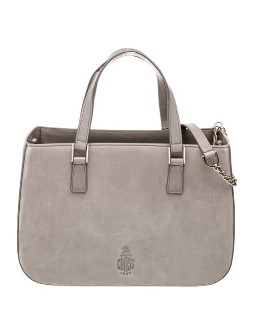 Mark Cross Leather Top Handle Bag