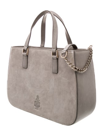 Mark Cross Leather Top Handle Bag