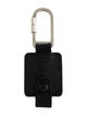 Mark Cross Black Leather Keychain