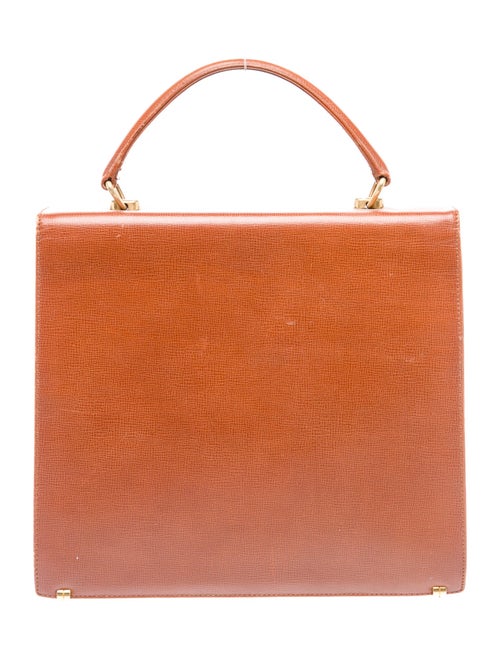 Mark Cross Leather Top Handle Bag