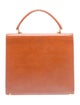 Mark Cross Leather Top Handle Bag
