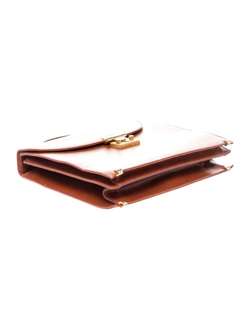 Mark Cross Leather Top Handle Bag