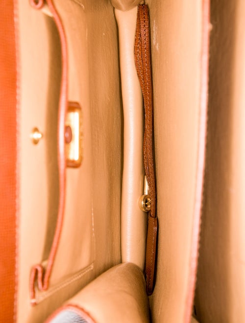 Mark Cross Leather Top Handle Bag