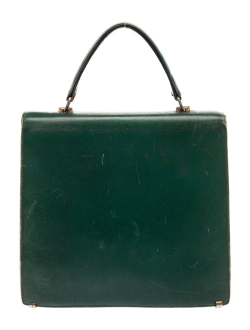 Mark Cross Leather Top Handle Bag