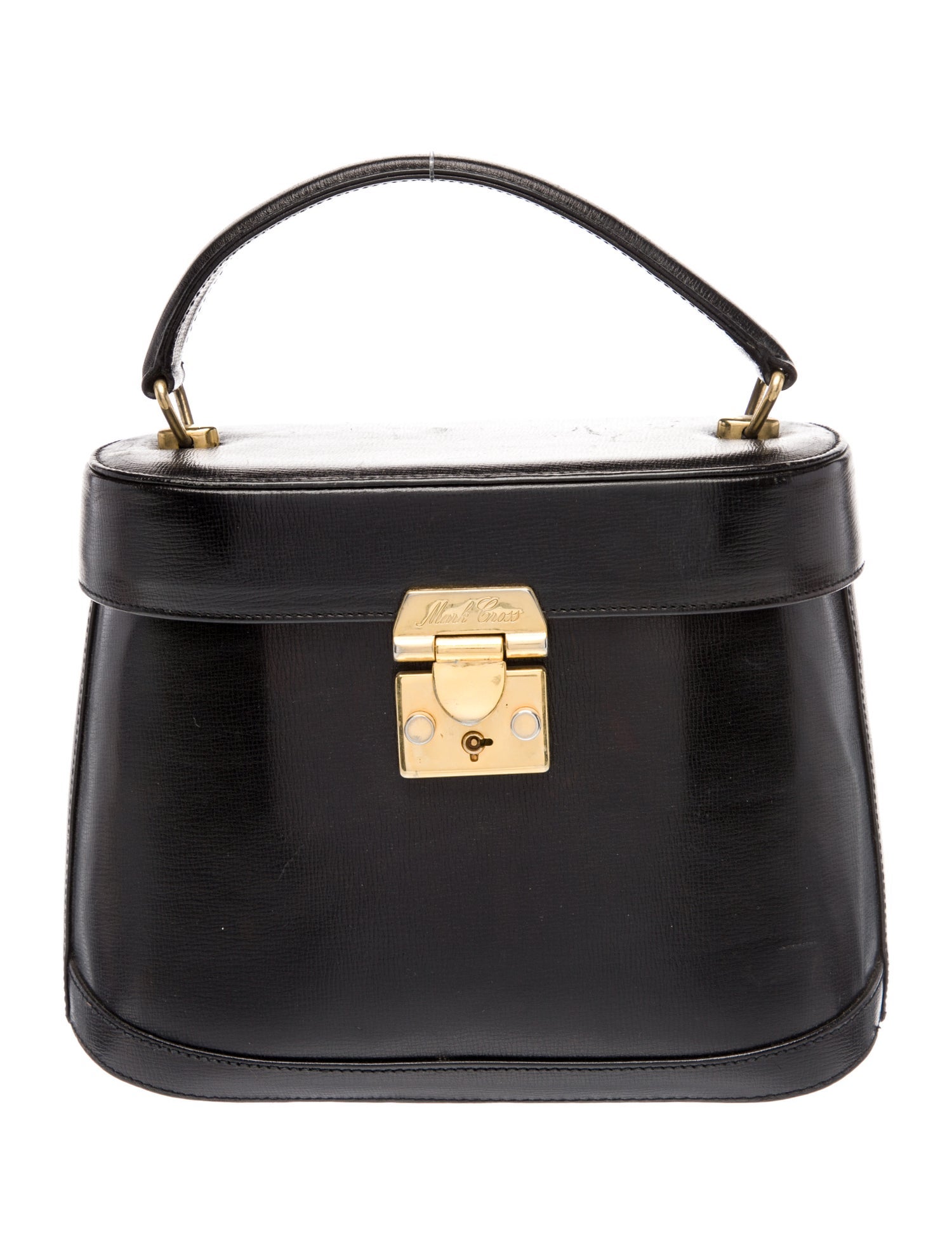 Mark Cross Leather Top Handle Bag