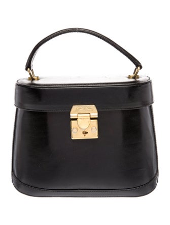 Mark Cross Leather Top Handle Bag