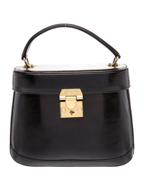Mark Cross Leather Top Handle Bag