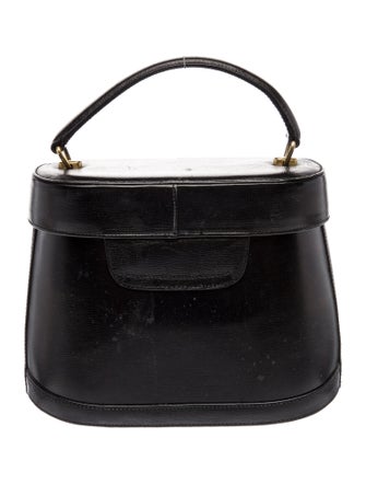 Mark Cross Leather Top Handle Bag