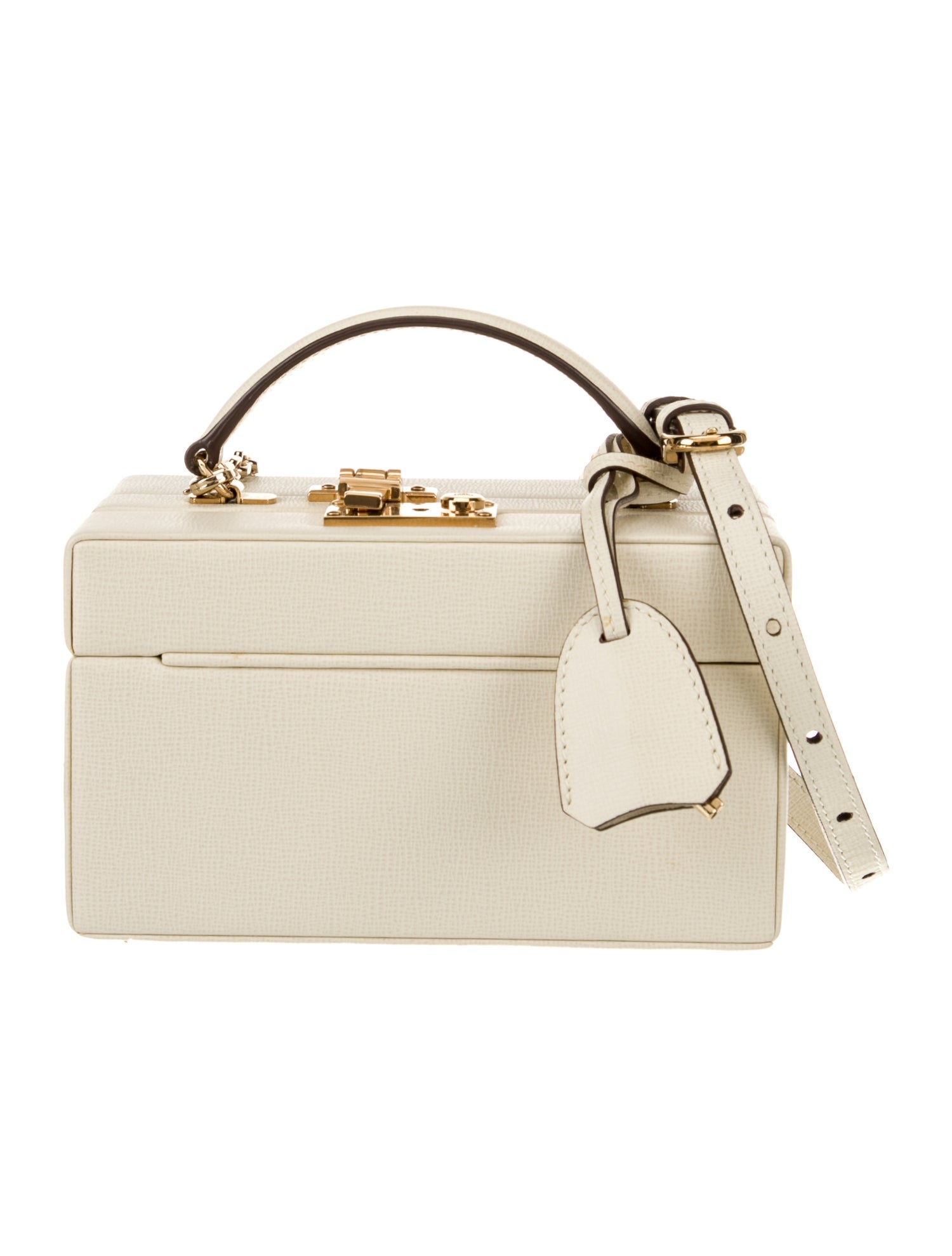 Mark Cross Leather Top Handle Bag