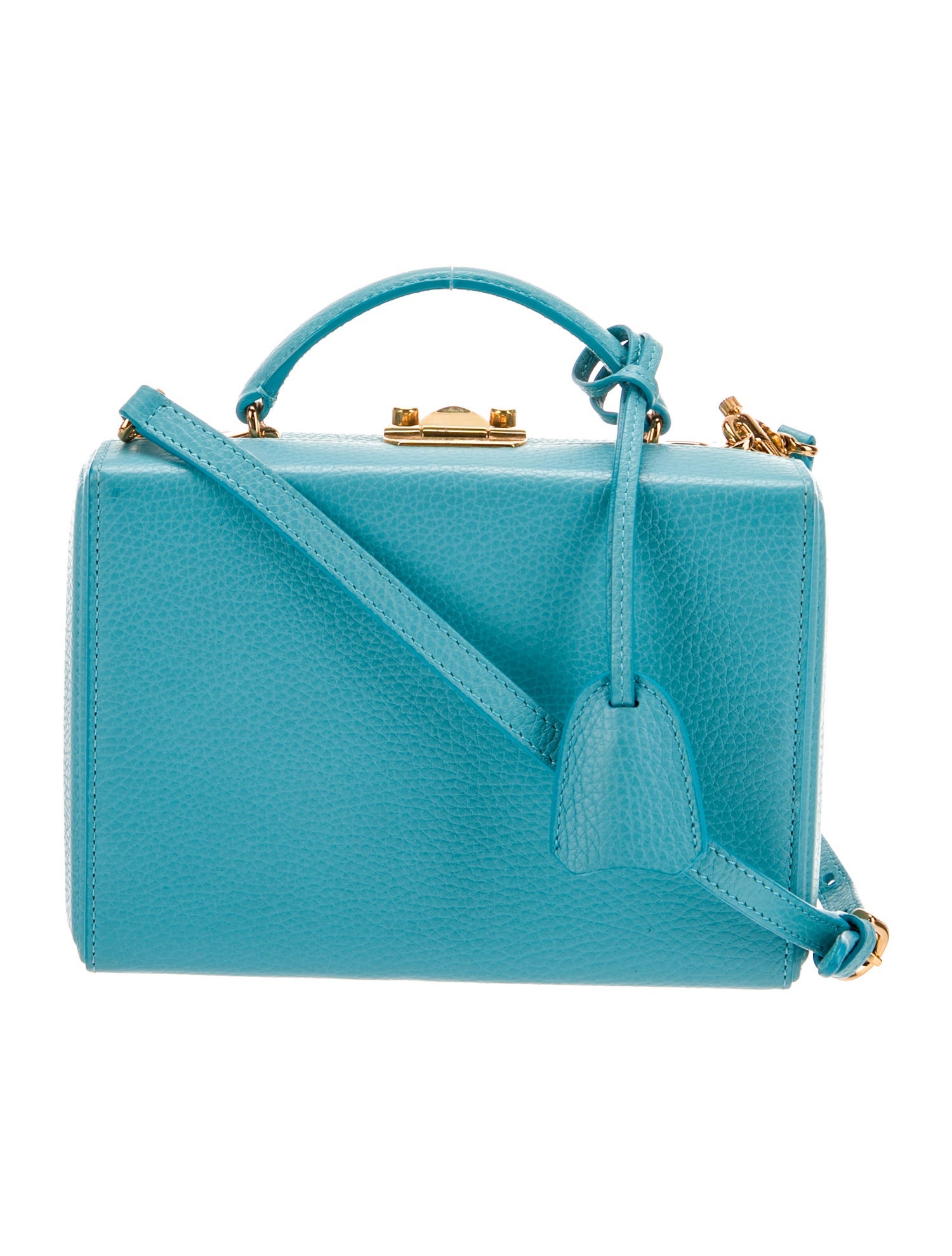 Mark Cross Leather Top Handle Bag