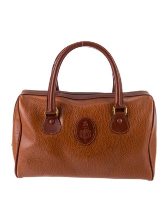 Mark Cross Leather Top Handle Bag