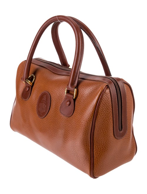 Mark Cross Leather Top Handle Bag