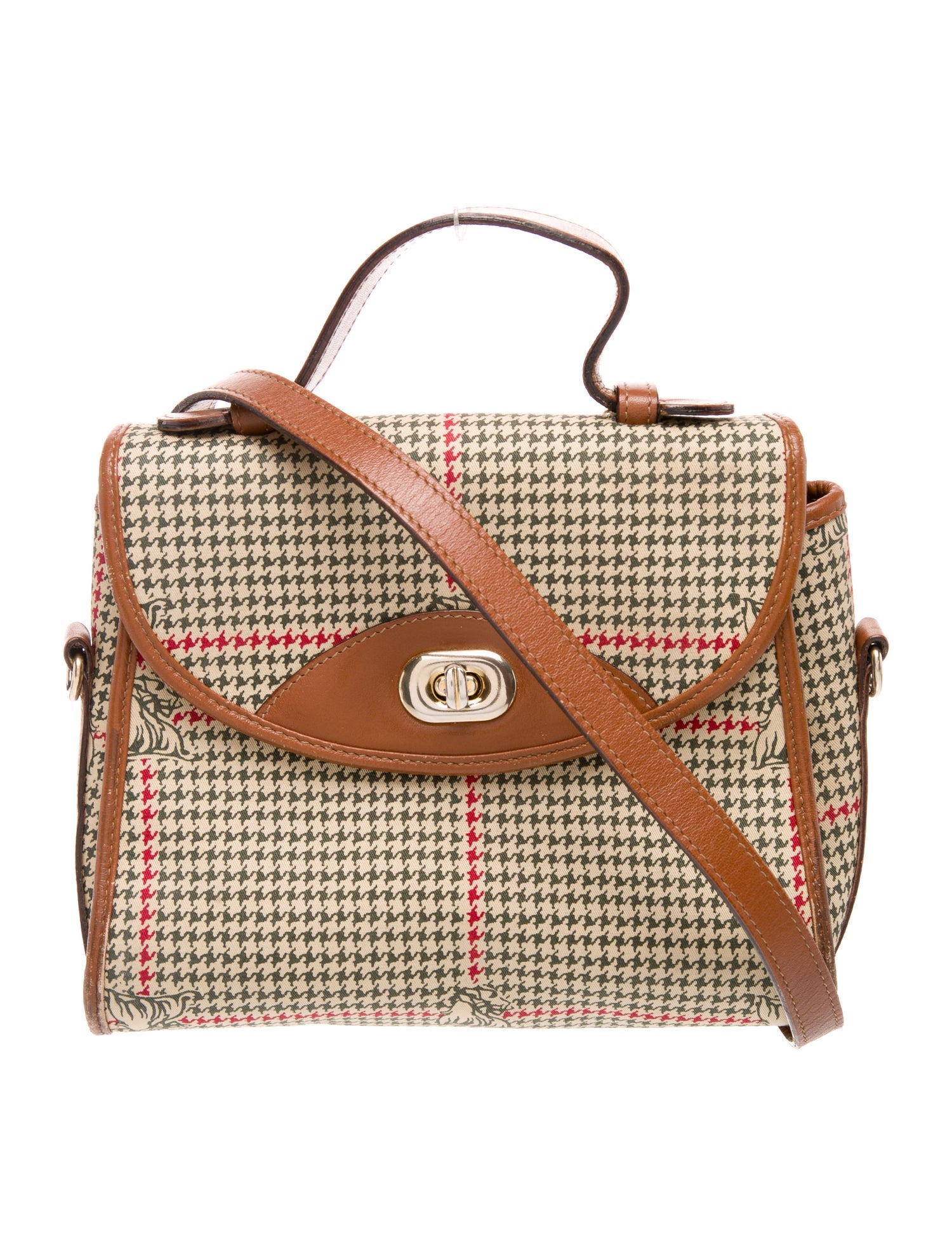 Mark Cross Canvas Top Handle Bag