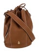 Mark Cross Leather Bucket Bag