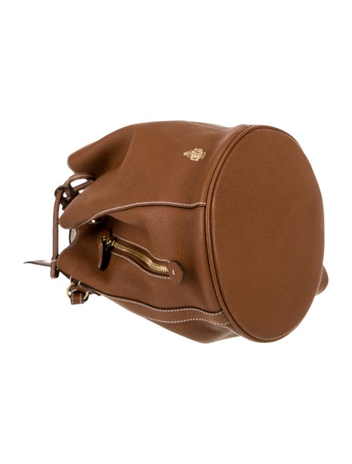 Mark Cross Leather Bucket Bag