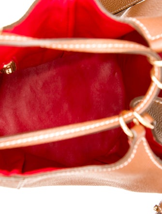 Mark Cross Leather Bucket Bag