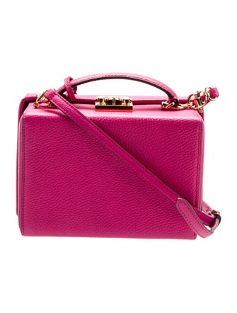 Mark Cross Leather Top Handle Bag