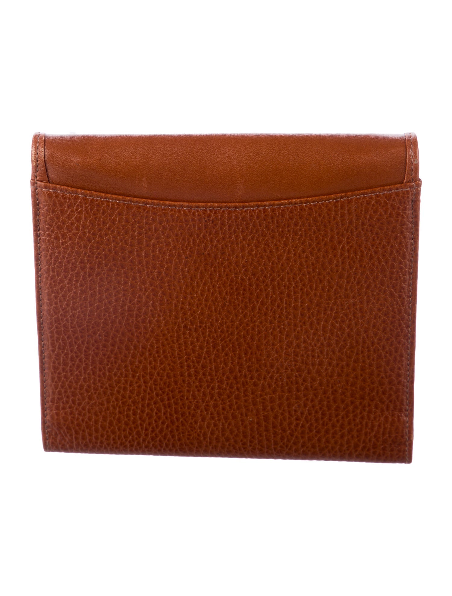 Mark Cross Leather Trifold Travel Pouch