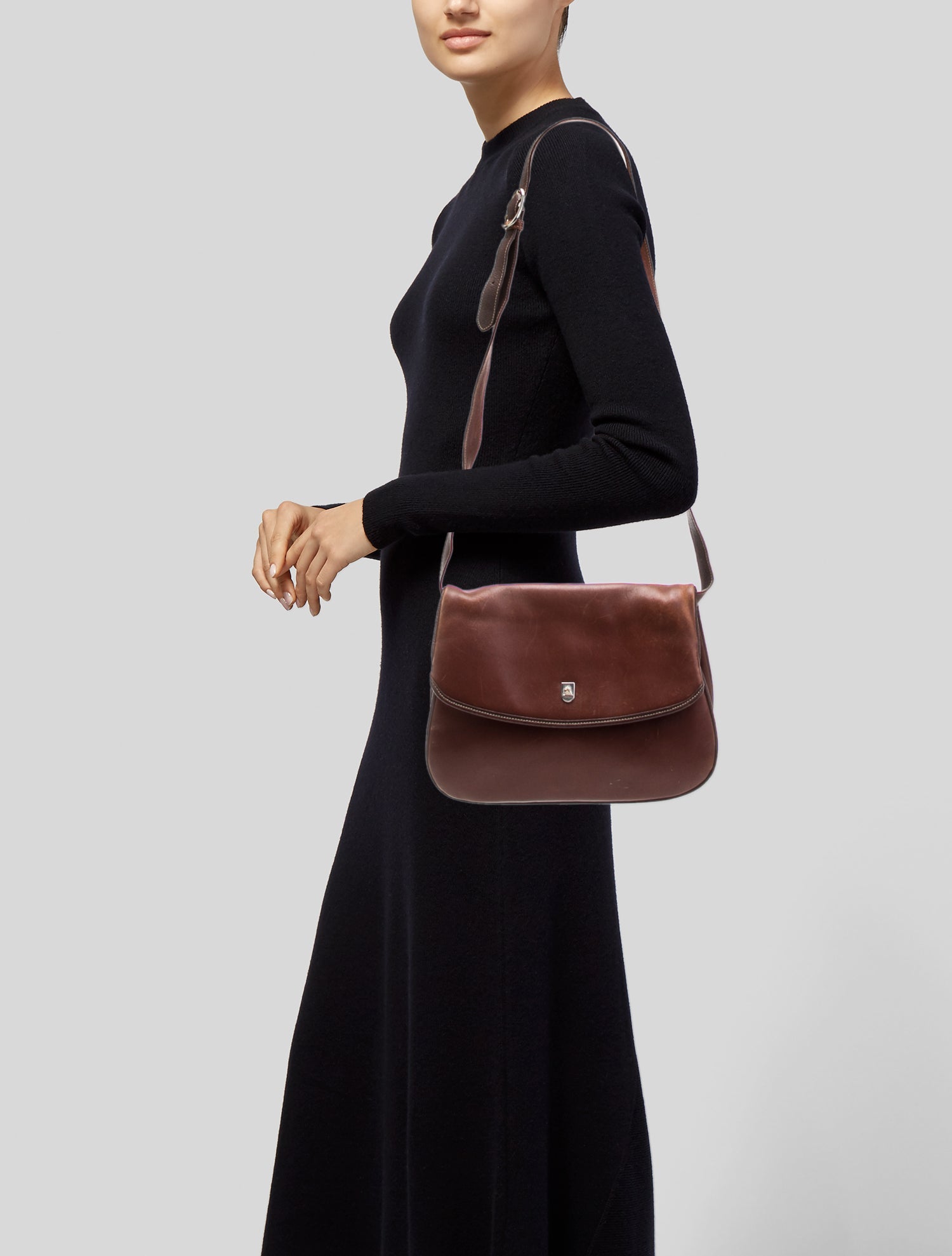 Mark Cross Leather Crossbody Bag