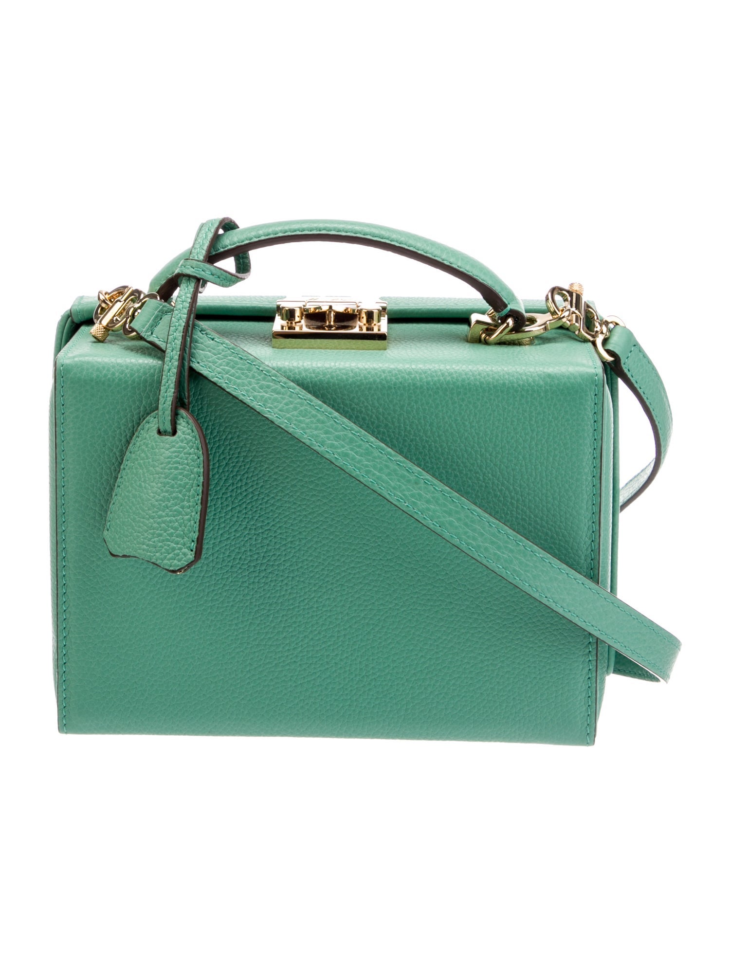 Mark Cross Leather Top Handle Bag