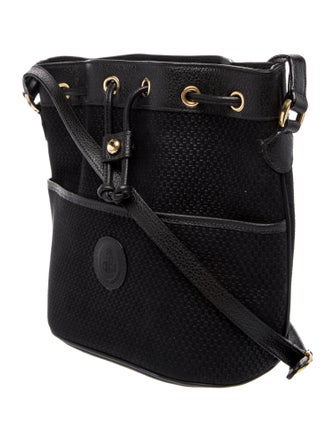 Mark Cross Leather Bucket Bag