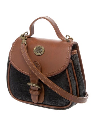 Mark Cross Leather Top Handle Bag
