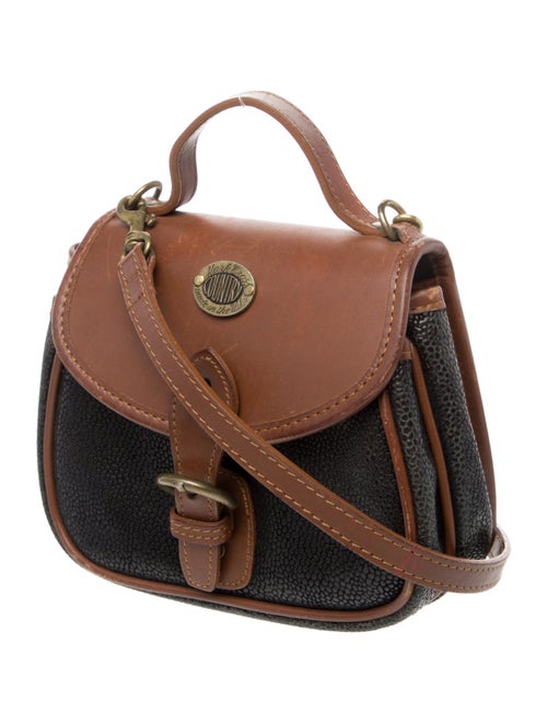 Mark Cross Leather Top Handle Bag