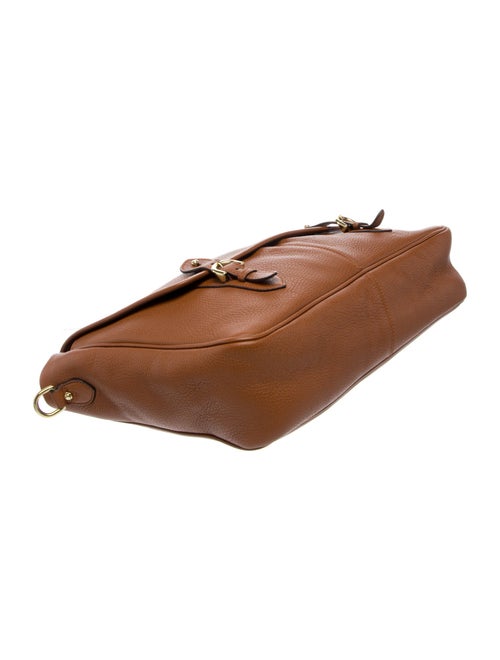 Mark Cross Leather Messenger Bag