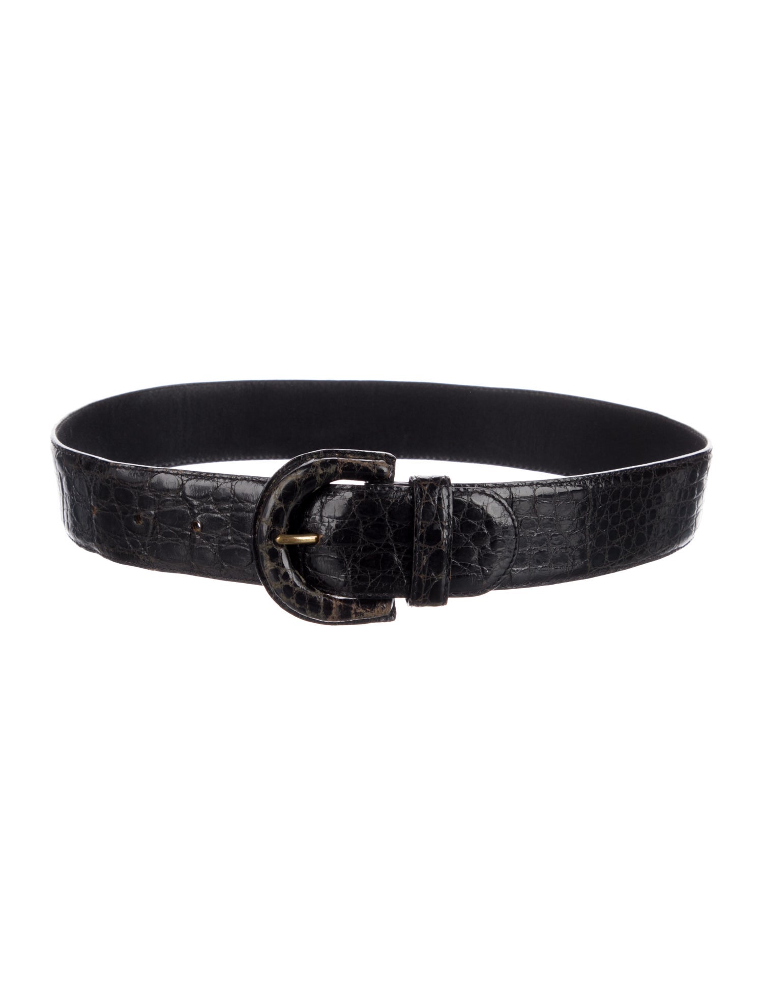 Mark Cross Leather Waist Belt