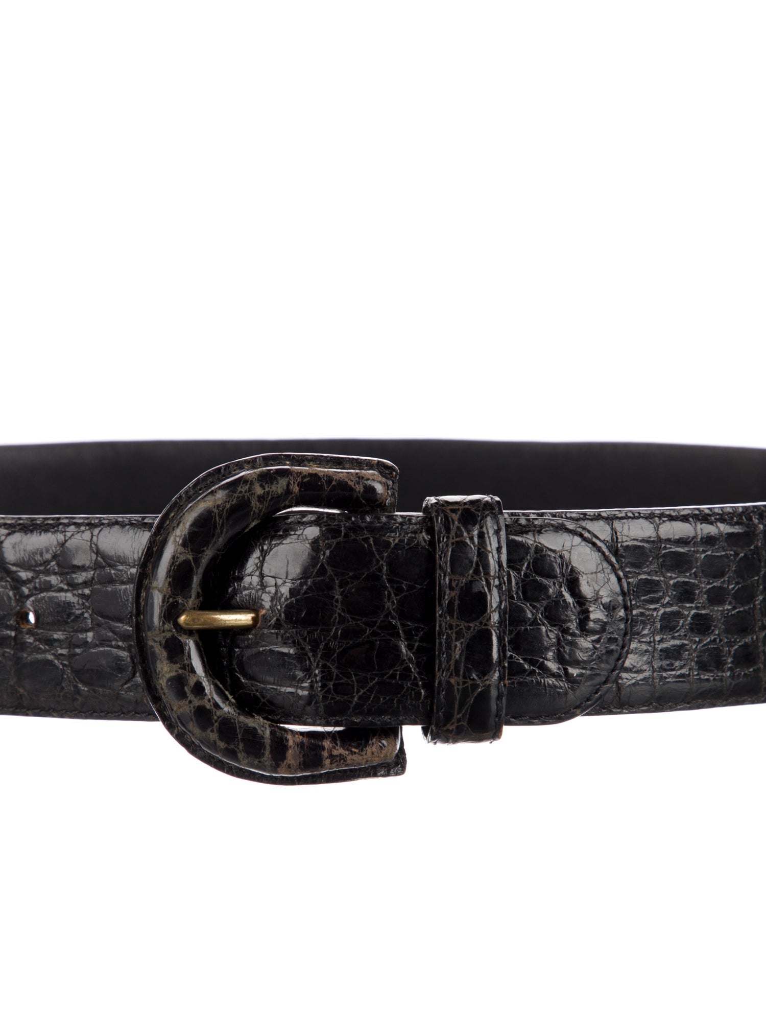 Mark Cross Leather Waist Belt