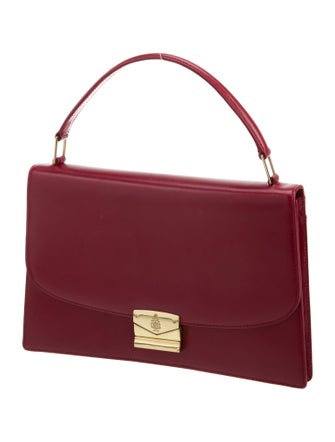 Mark Cross Leather Top Handle Bag