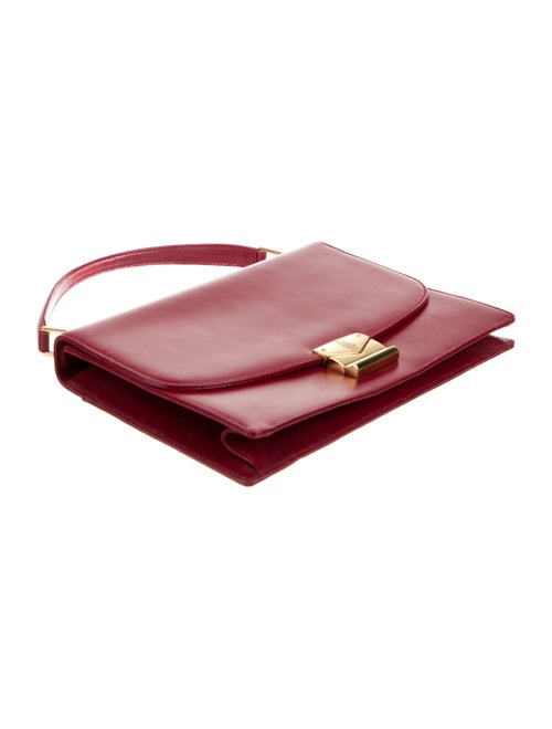 Mark Cross Leather Top Handle Bag