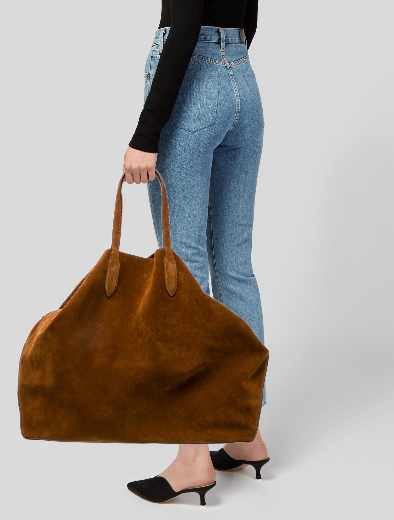 Mark Cross Suede Evening Bag