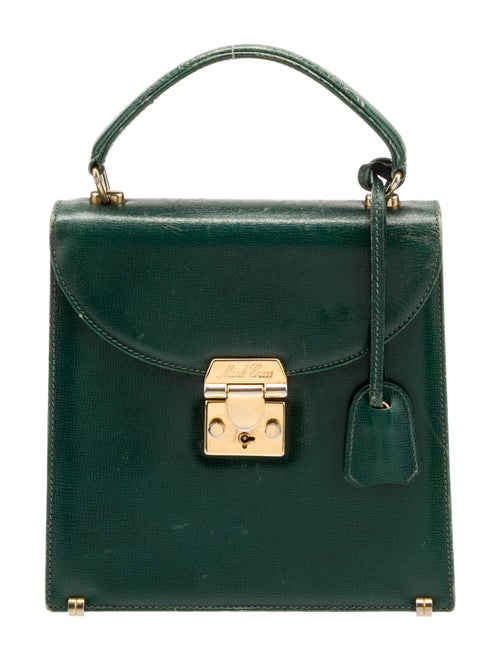 Mark Cross Leather Top Handle Bag