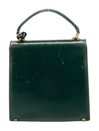 Mark Cross Leather Top Handle Bag