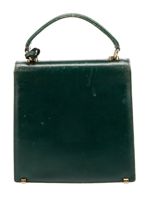 Mark Cross Leather Top Handle Bag