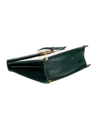 Mark Cross Leather Top Handle Bag