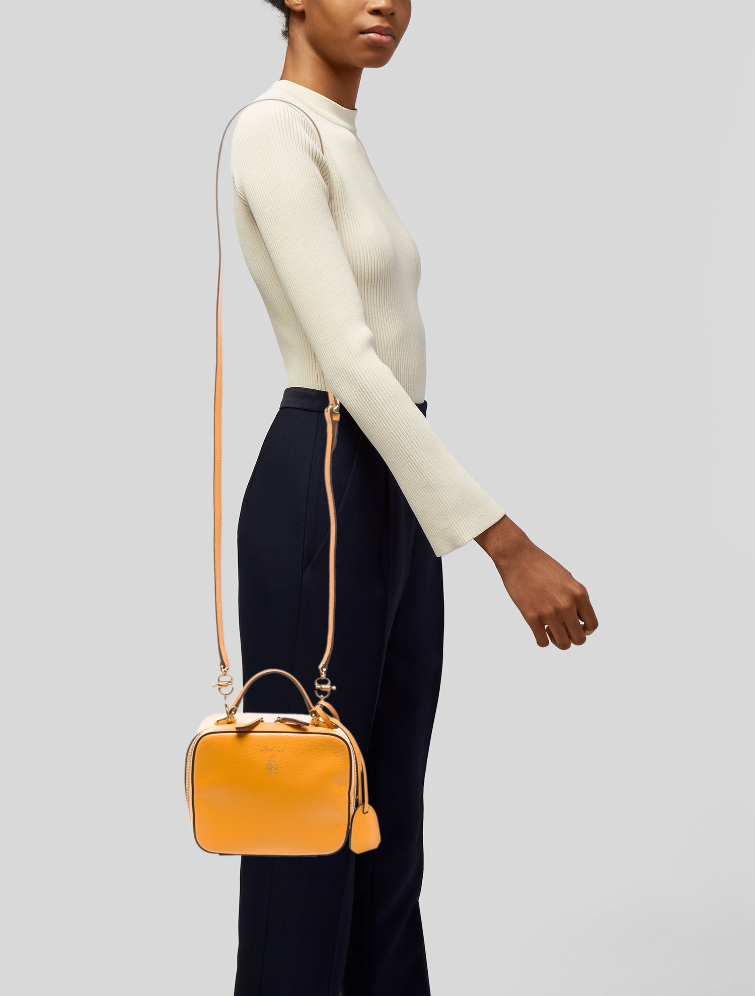 Mark Cross Leather Crossbody Bag