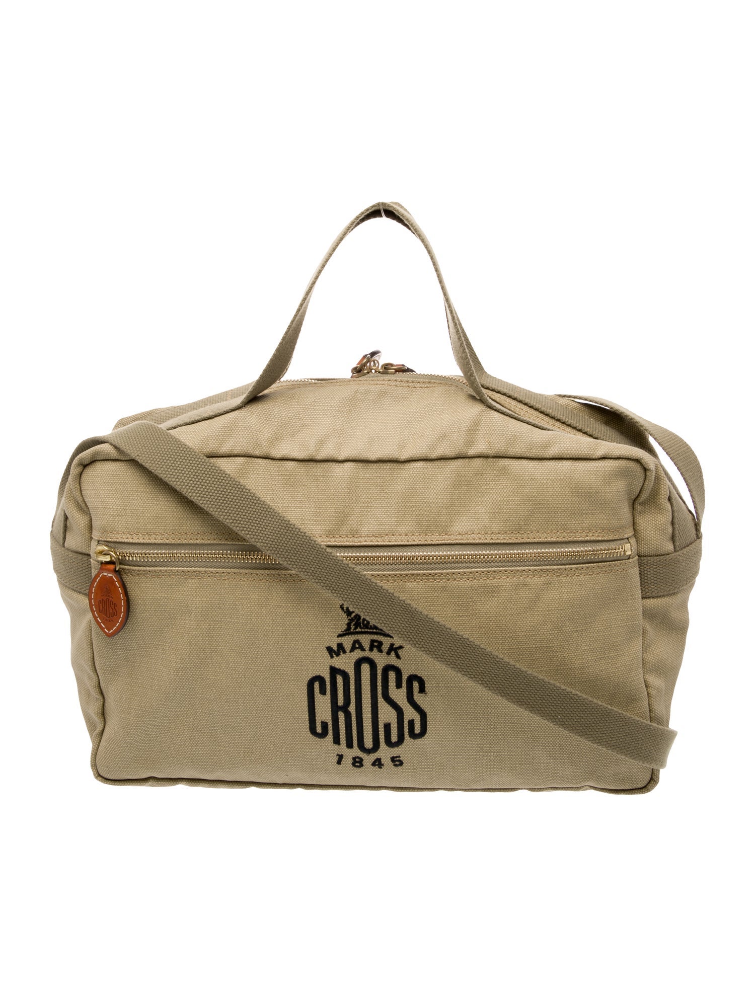 Mark Cross Canvas Top Handle Bag
