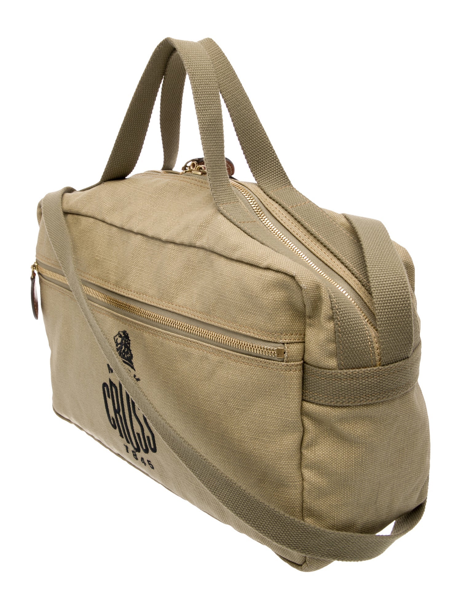 Mark Cross Canvas Top Handle Bag