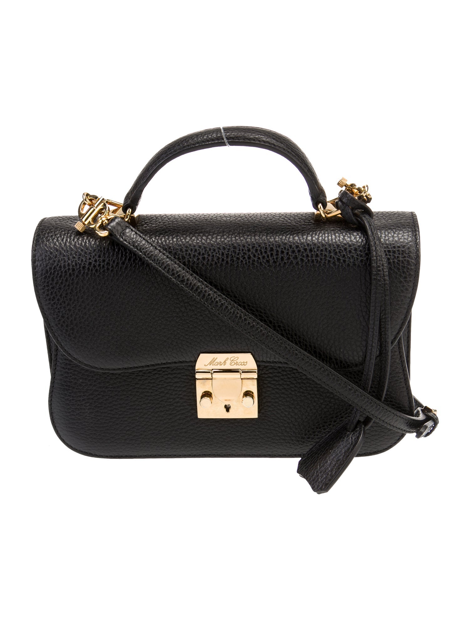 Mark Cross Leather Top Handle Bag