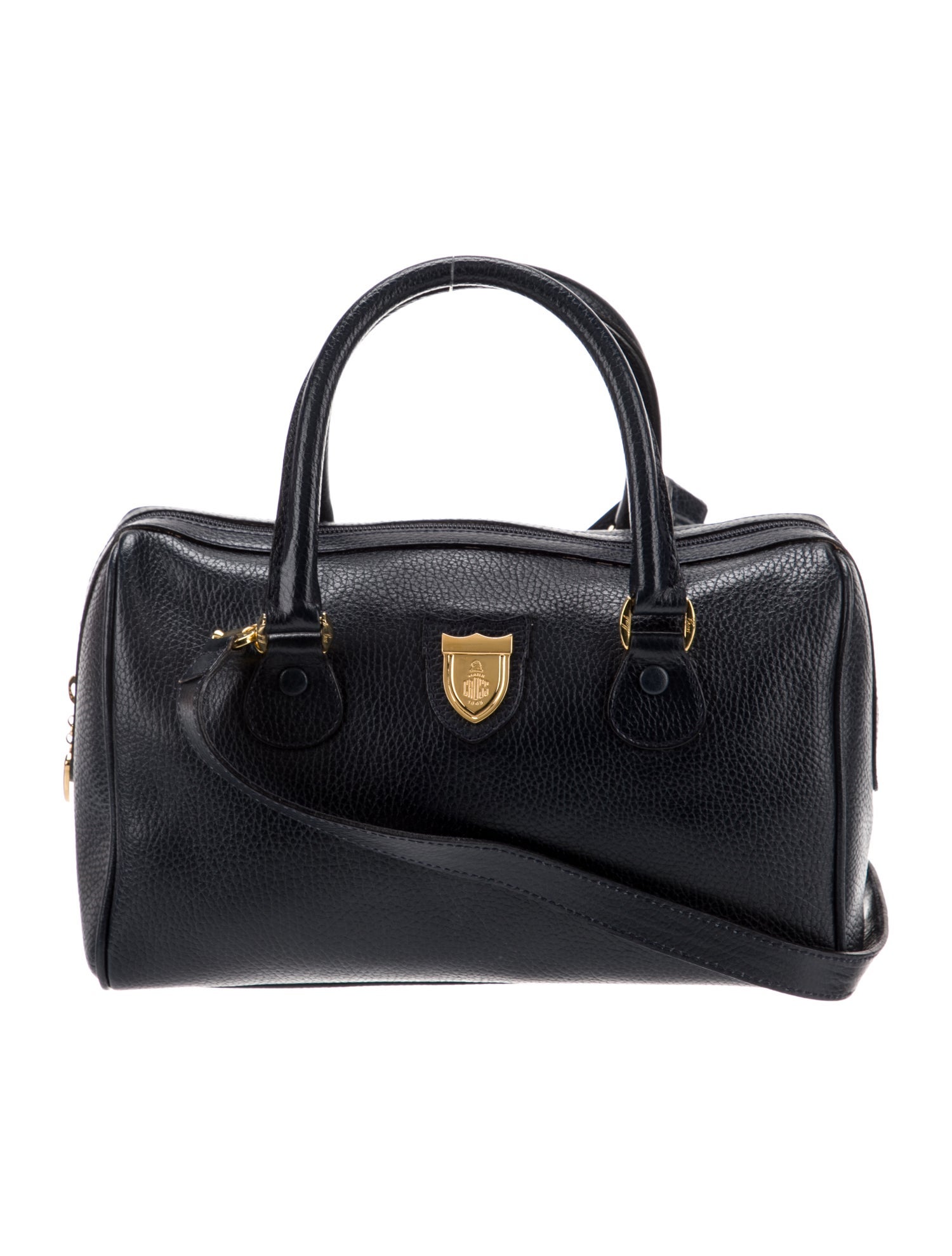 Mark Cross Leather Top Handle Bag