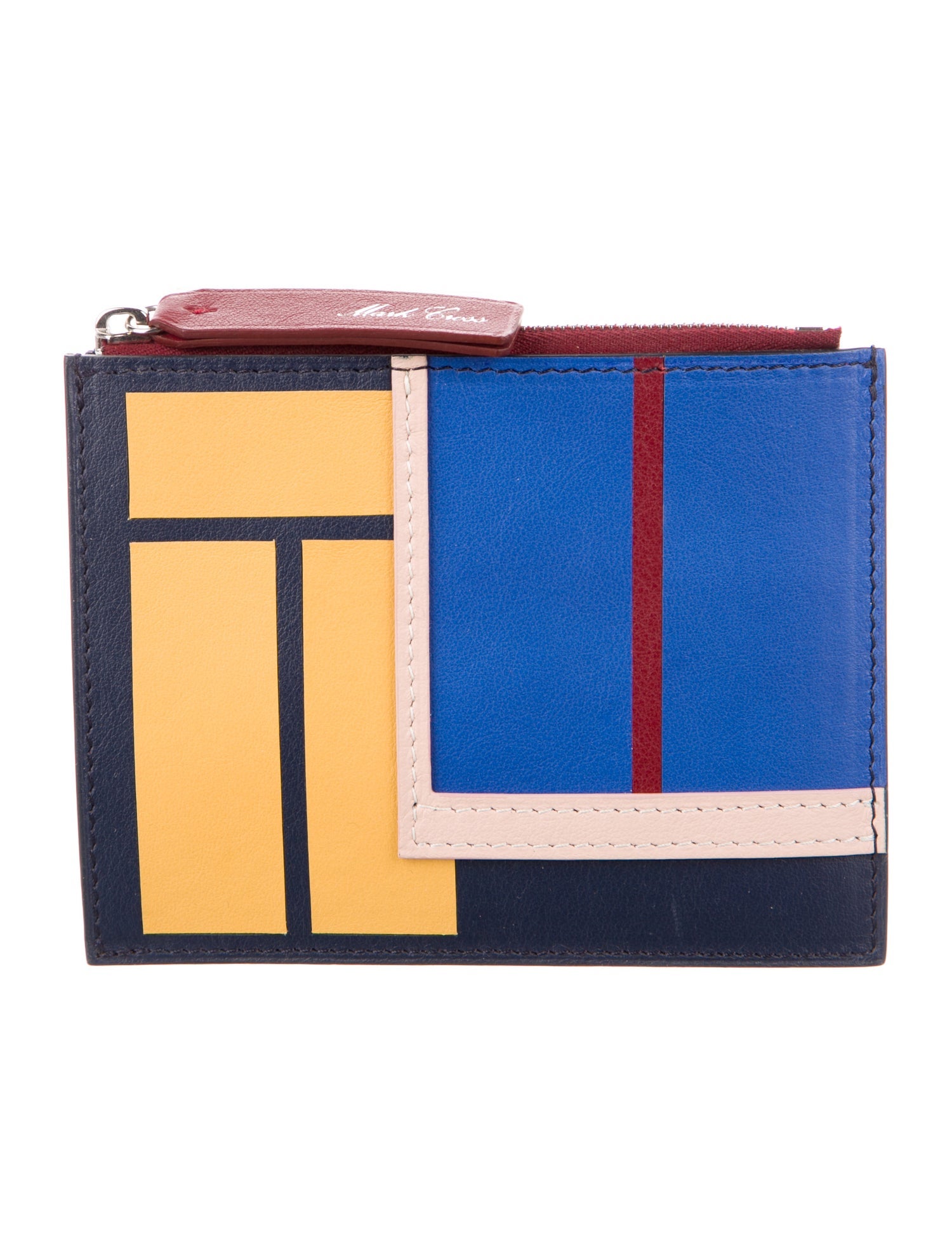 Mark Cross Leather Printed Wallet