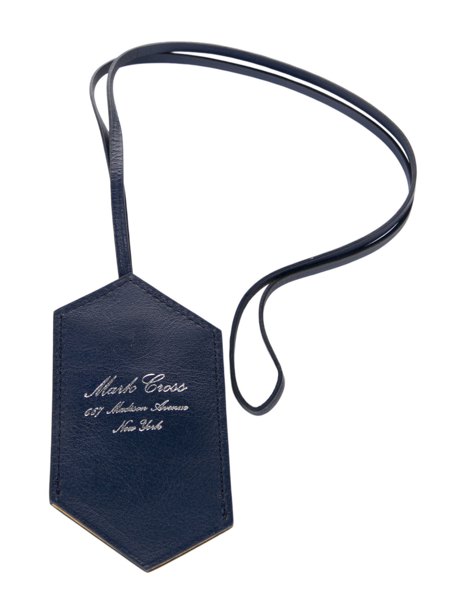 Mark Cross Leather Bag Charm