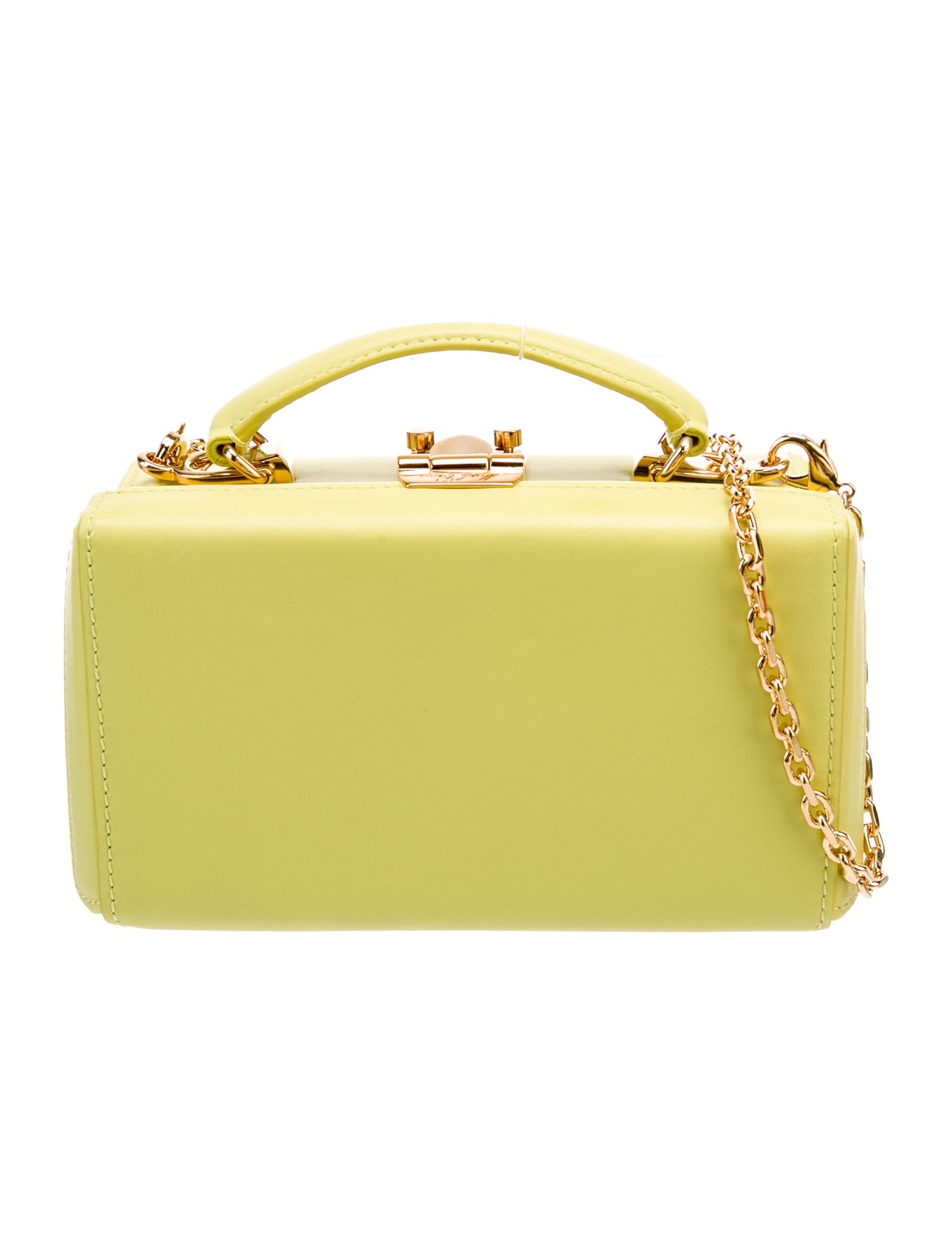 Mark Cross Leather Top Handle Bag