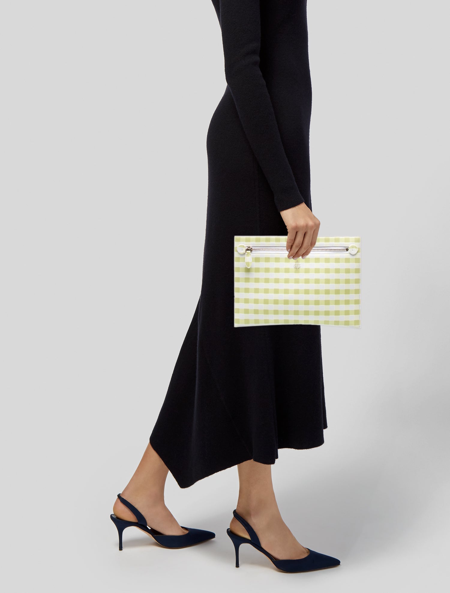 Mark Cross Leather Clutch